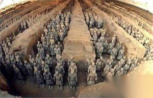 揭秘：秦始皇陵出土的兵马俑竟是活人制成的?