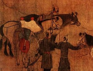 辽朝：中国历史上由契丹族建立的封建王朝，共传九帝，享国二百一十年