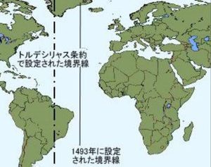 教皇子午线是在哪一年确立的 教皇子午线简介
