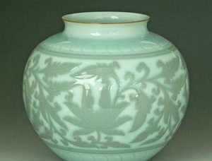 瓷器的两大派南青北白，唐代白瓷进一步发展