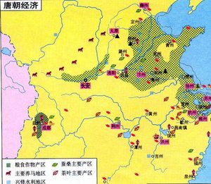 唐朝经济简介 财政,土地和赋税的制度是什么样的