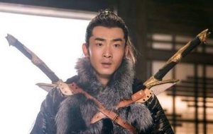 中箭虎丁得孙脸上的伤是怎么来的？