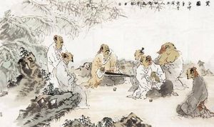 竹林七贤消极避世，为何能得到后世称赞？