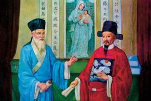 利玛窦是来华的传教士，他的经历反应了当时的文化
