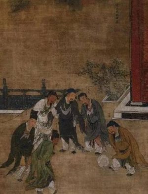 浅谈蹴踘的起源，古人也爱娱乐运动