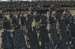 在秦朝快要灭亡之际，所向披靡天下无敌的秦军都在哪里？