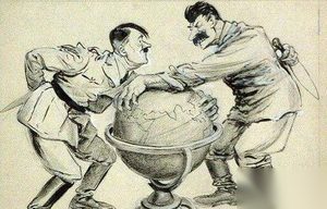 1939年苏德签互不侵犯条约的原因：心怀鬼胎？