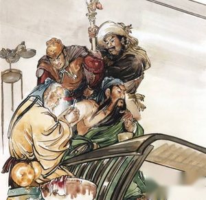 关羽刮骨疗毒的故事:谁为关羽实施刮骨疗毒手术？
