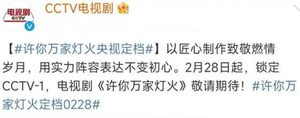 《许你万家灯火》什么时候播出？演员阵容不错