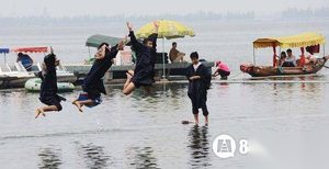 又到高校毕业季 毕业生应对“自杀式”毕业照说NO