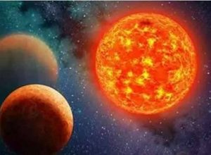 人类目前发现的温度最高的行星 它是一颗恒星，表面温度达5500度