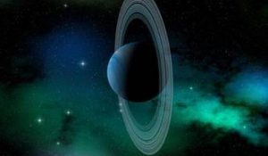 天王星的星环为什么是竖着的？因为它的自转角度大