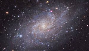 三角星系在宇宙哪个位置？它主要位于北天三角座中