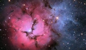 三叶星云是什么样的？看着就好像是一朵盛开的鲜花