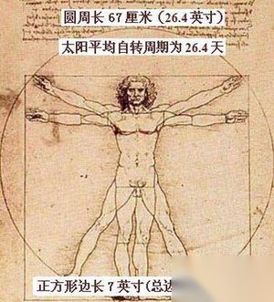 揭秘： 达芬奇“维特鲁威人”的人体密码
