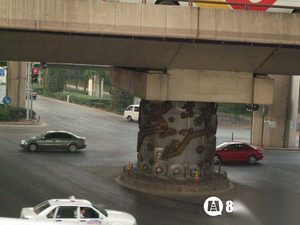 盘点上海十大灵异事件 延安路高架之龙柱