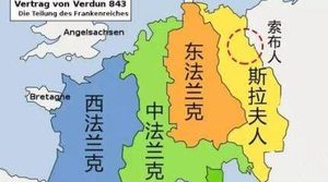 西法兰克王国是由欧洲哪位君主建立的？其领土包括了哪些地方？