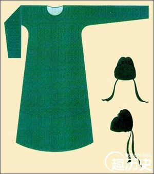 中国隋唐五代服饰 隋唐五代男子服饰(帝王官吏)