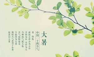 大暑时节各地区的风俗有哪些？这些风俗都是怎么产生的？