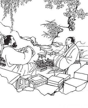 中国建筑界鼻祖鲁班学艺的故事