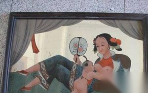 揭秘清代玻璃画：用于皇家贵族炫富和相亲