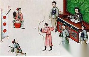 古代武科举测臂力：唐代举木棍清代提掇石