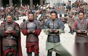 唐朝士兵的武器配置很齐全：全身武装还到牙齿