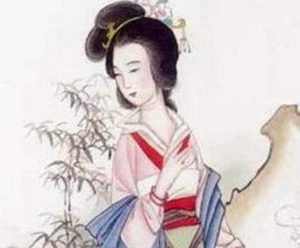 因桃花夫人国家被灭了，被骂红颜祸水而自杀
