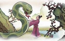 传统民间故事人心不足蛇吞象的启示