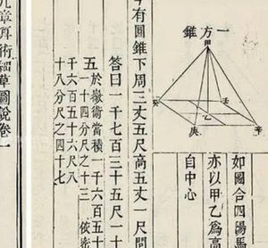 中国历史上最早的算数著作是什么？标志着什么？