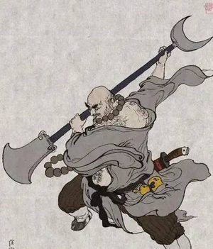 《水浒传》探秘：鲁智深憨直背后的谎言之谜