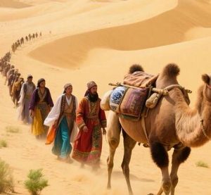 驼铃贯欧亚：陆上丝路，物产、信仰与文明的双向奔赴