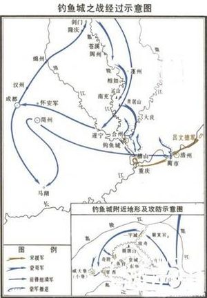 中国冷兵器战争史上的奇迹之战：合川钓鱼城之战