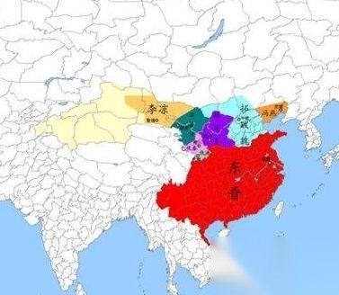 东晋北伐历史图片