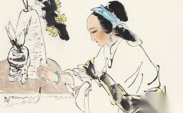 女书法家卫夫人历史图片