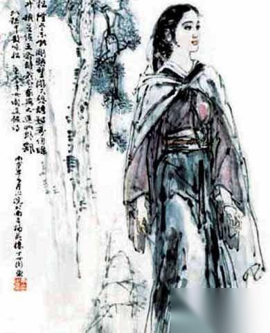 东晋才女谢道韫历史图片