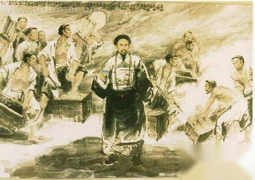 鸦片战争历史图片