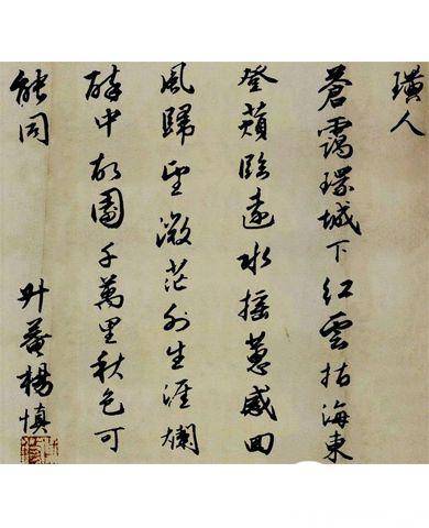 杨慎历史图片
