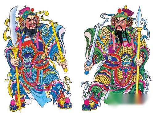 门神历史图片