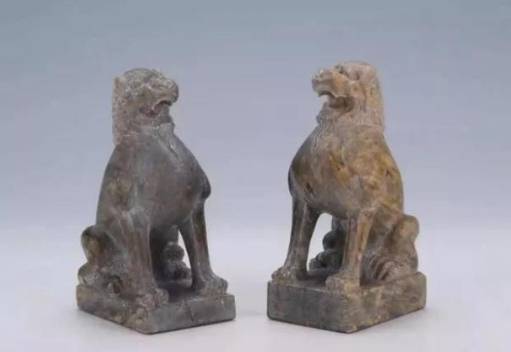 古代镇宅为什么放石狮子?石狮子的起源和故事!历史图片
