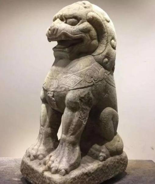 古代镇宅为什么放石狮子?石狮子的起源和故事!历史图片