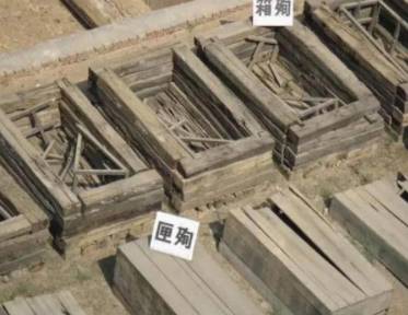 湖北“水墓”的主人是谁?23口棺材棺内葬了什么人?历史图片