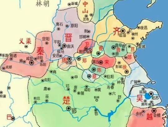 春秋历史图片