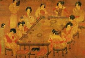 中国古代原来是分食制度的？为什么后来变成了合食制？历史图片