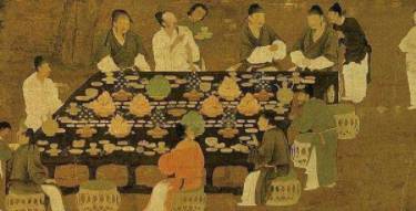 中国古代原来是分食制度的？为什么后来变成了合食制？历史图片