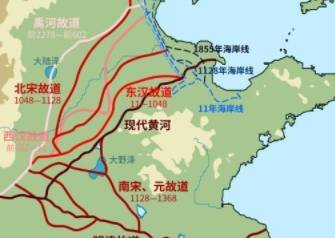 淮河为什么没有出海口?历史上淮河水灾有多严重?历史图片