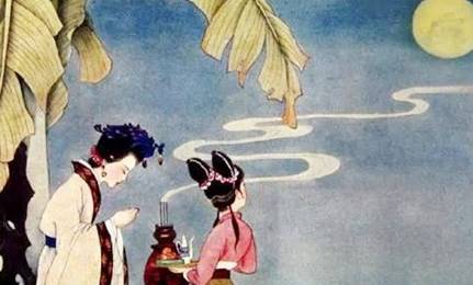 祭月历史图片