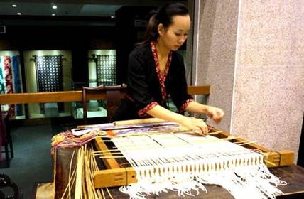 云锦历史图片