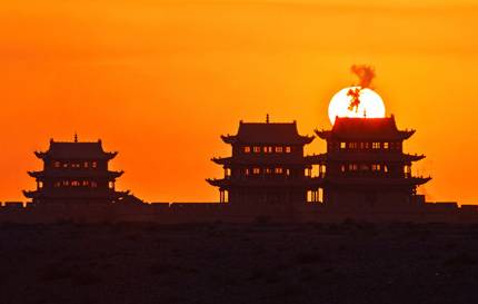 张掖历史图片