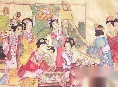喝花酒历史图片